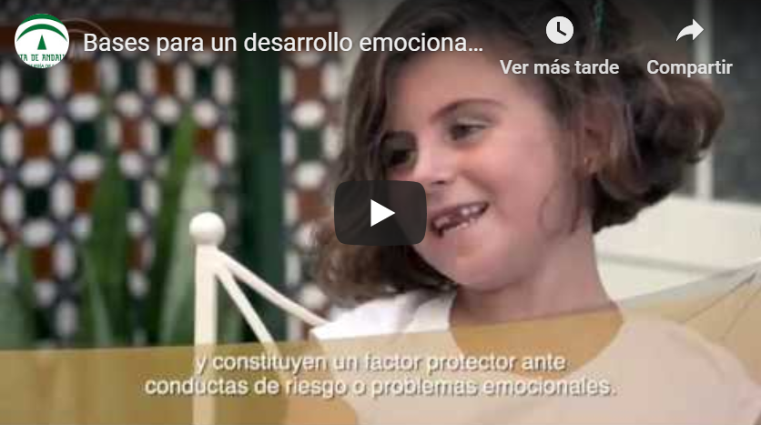 Imagen video “Bases para un desarrollo emocional saludable” y “Cómo ayudar a los hijos a regular sus emociones”