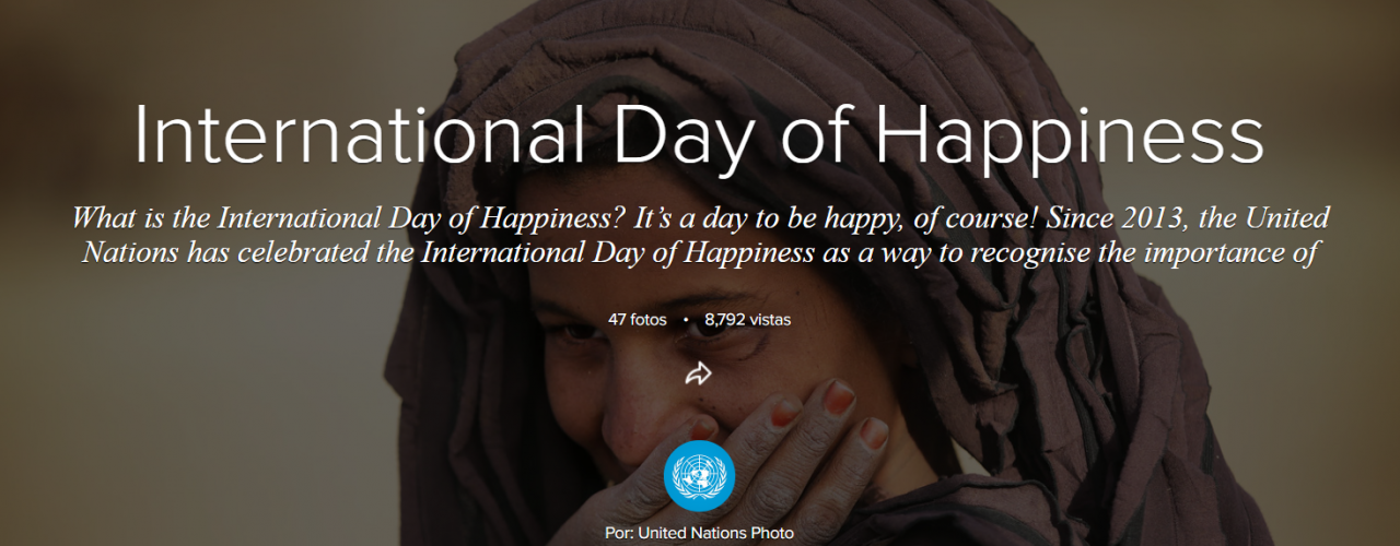Día Internacional de la Felicidad