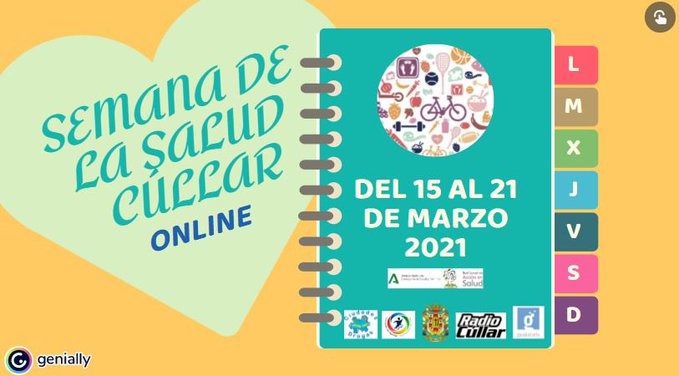 Imagen semana de la salud de Cúllar (Granada)