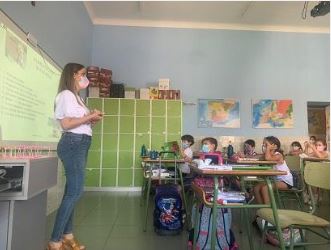 Imagen charla al alumnado