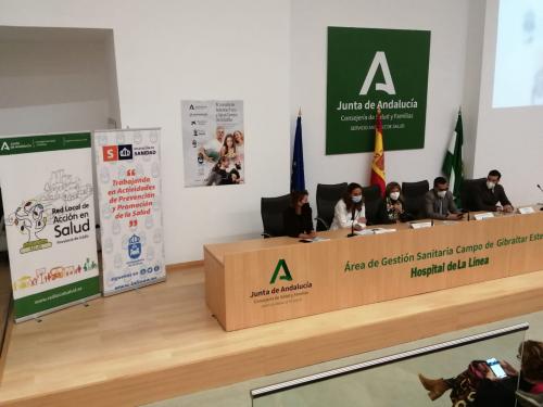Inauguración de las III Jornadas de Ejercicio Físico y Salud en el Hospital de la Línea