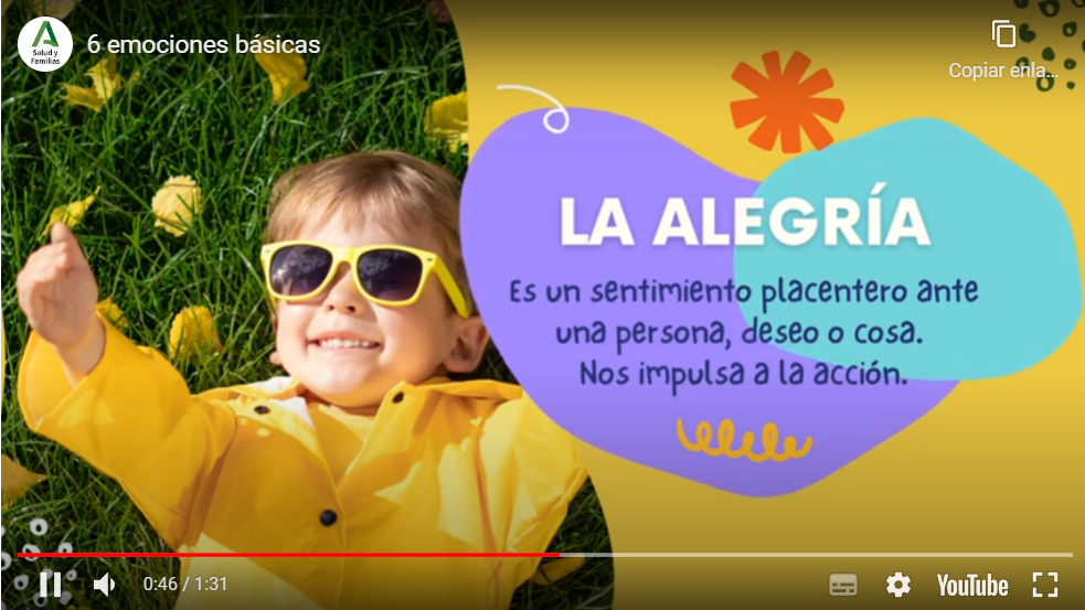 Imagen vídeo de emociones básicas