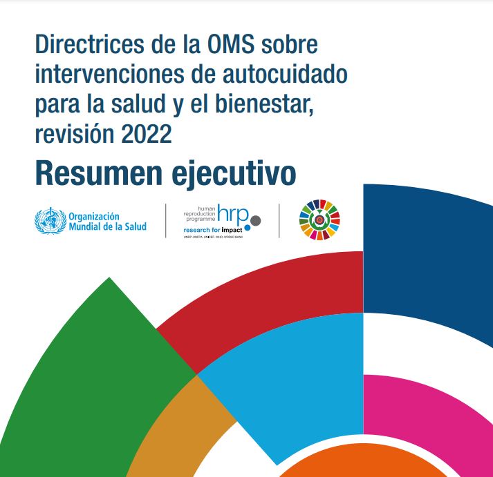 Portada Directrices OMS