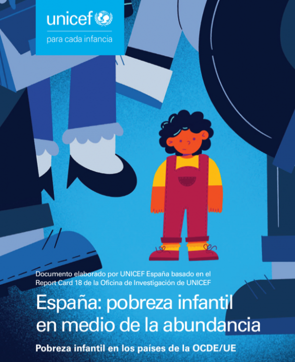 Imagen Informe pobreza infantil Unicef