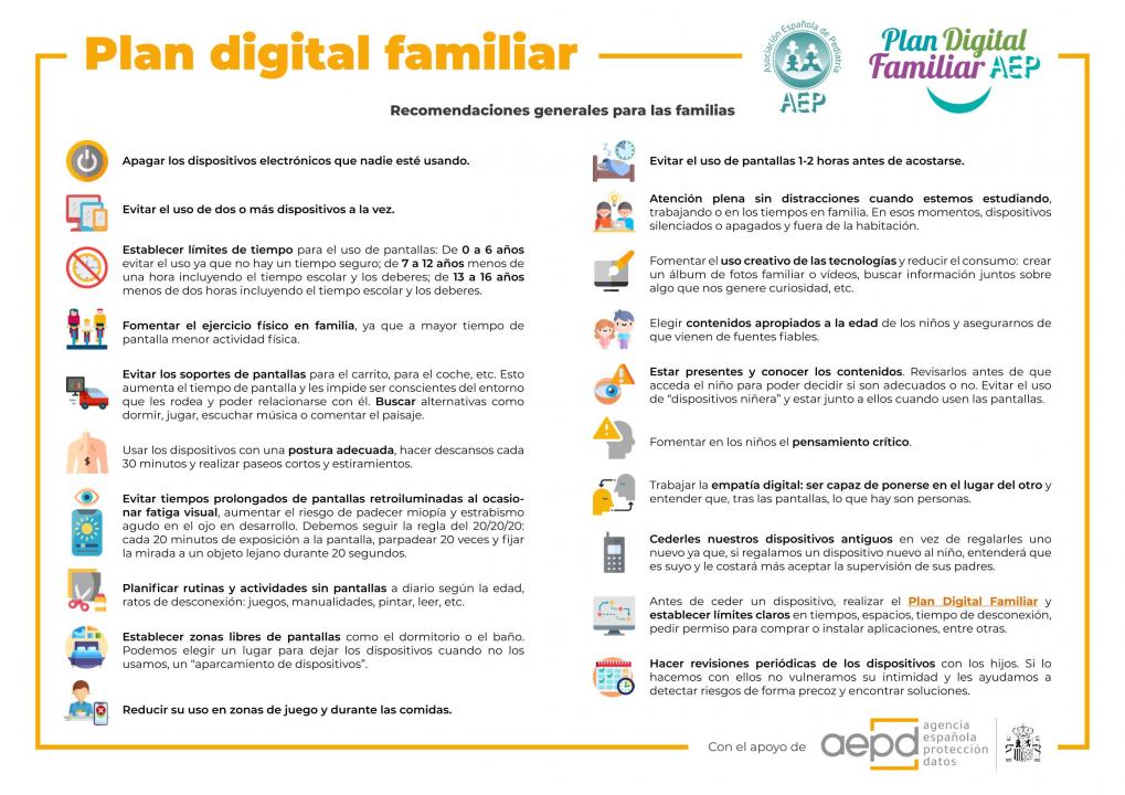 Imagen Plan Digital Familiar - AEP