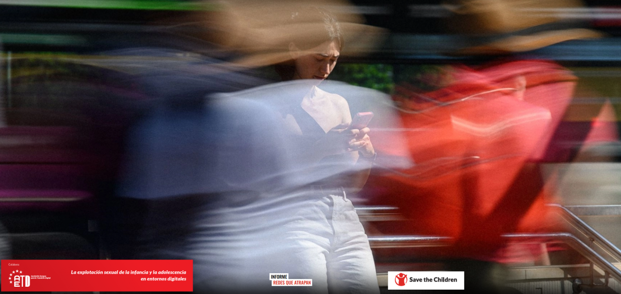 Imagen Informe Redes que atrapan - Save the Children