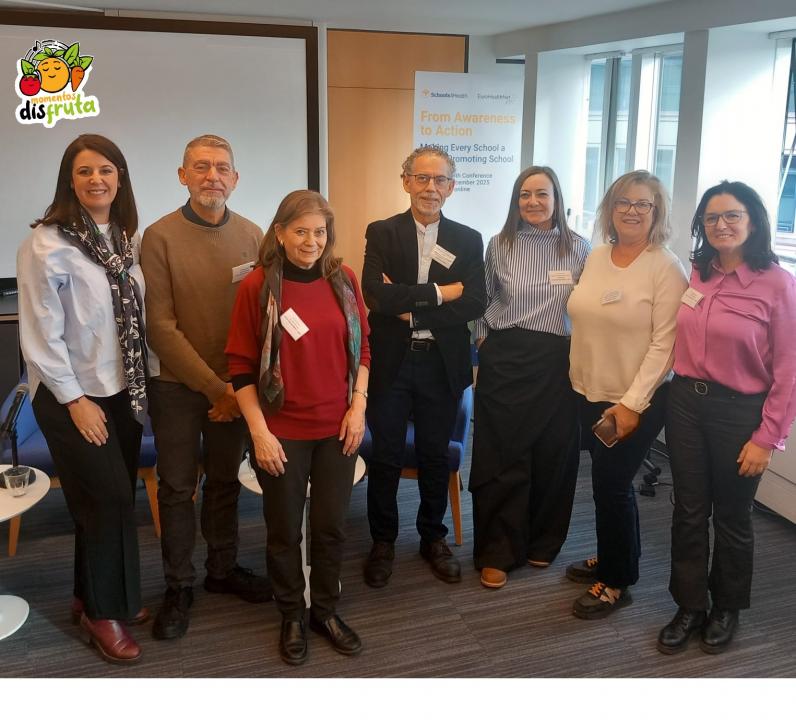 Grupo de Andalucía en la Conferencia Schools4Health Diciembre 2025