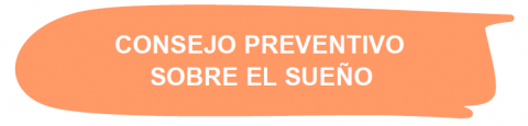 Consejo preventivo sobre el sueño