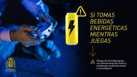 Imagen bebidas energéticas y riesgos para la salud