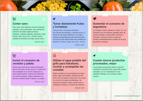 Imagen etiquetas actualizadas hábitos saludables de alimnetación