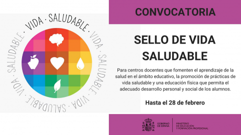 Imagen Convocatoria Sello Vida Saludable