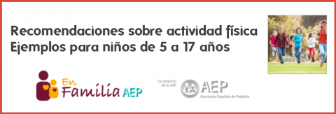 Imagen Recomendaciones AEP Actividad Física