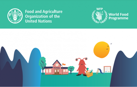 Imagen alimentación escolar FAO