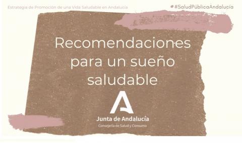 Imagen recomendaciones sueño