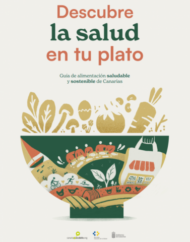 Imagen Guia alimentacion saludable y sostenible Canarias 2024
