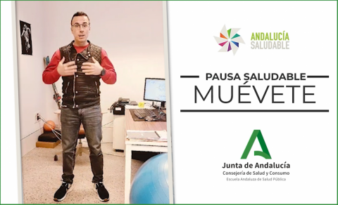 Portada pausa saludable "MUÉVETE"